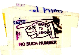 Return to Sender Mail