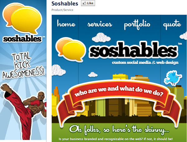 Sociables Facebook Tab