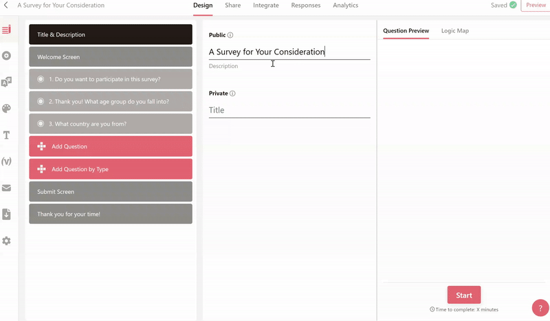 Blocksurvey walkthrough - animated