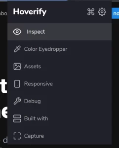 Hoverify toolset